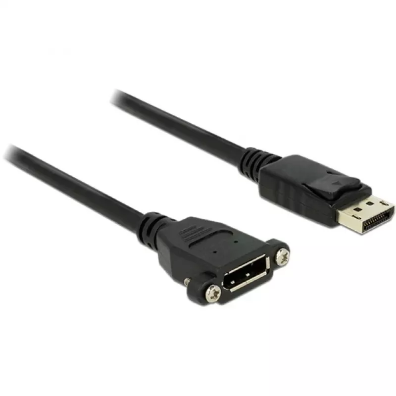 Cabo DisplayPort DeLOCK 85114 1 m macho-macho preto