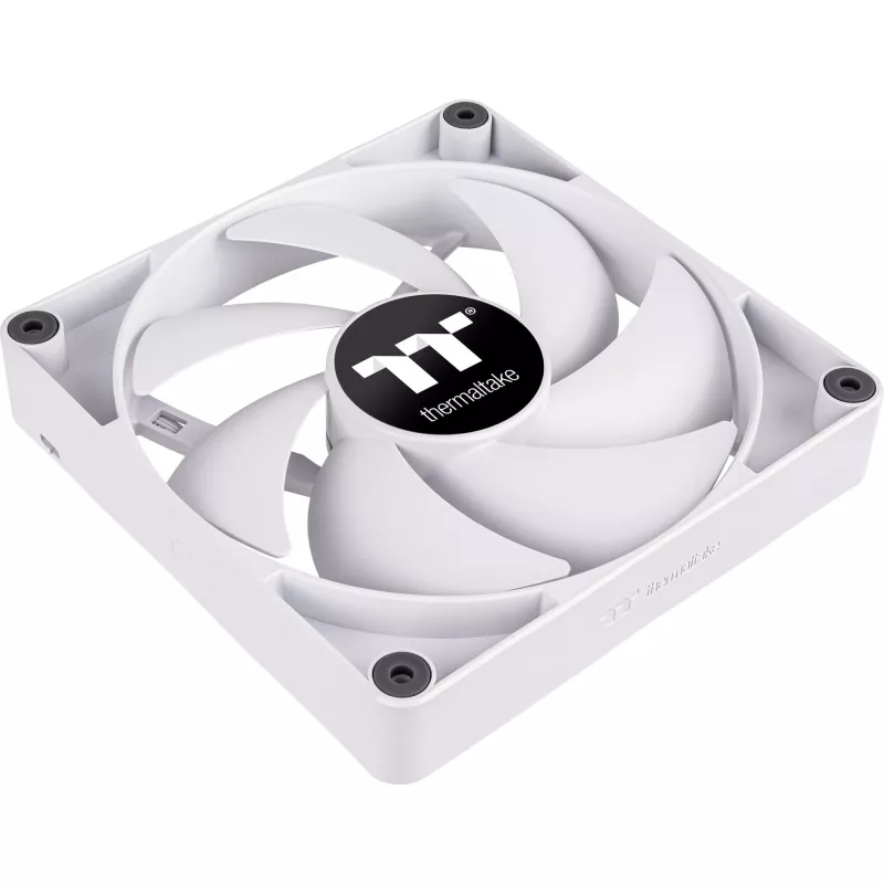 Ventoinha de caixa Thermaltake CT120 120mm branca pack de 2