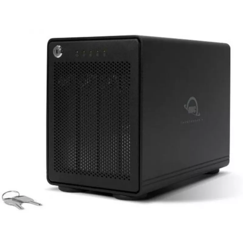 ThunderBay 4 (preto, caixa externa para disco de 4 baias Thunderbolt 3)