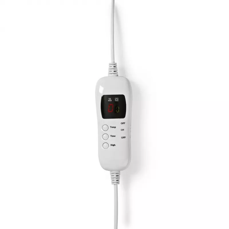 Cobertor elétrico Nedis PEBL130CWT2, 160 x 140 cm