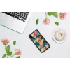 Capa para telemóvel iKins para iPhone XS Max — padrão de mosaico, preta