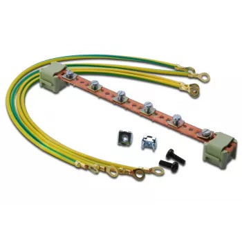 Barra de ligação equipotencial Digitus DN-19 EARTH 220 mm