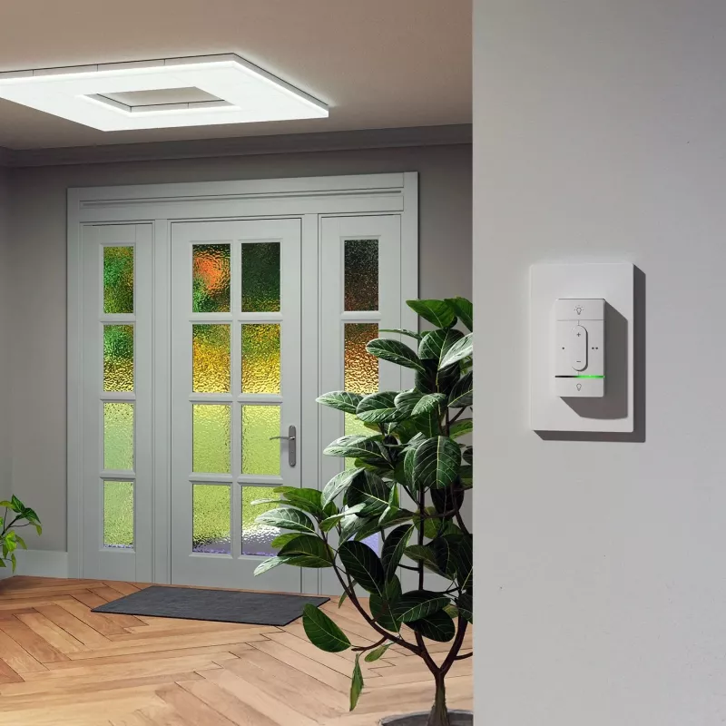 Interruptor sem fios inteligente Nanoleaf N4400C02-1BUT — alimentado por pilha, controlo personalizável para luzes e dispositivos inteligentes