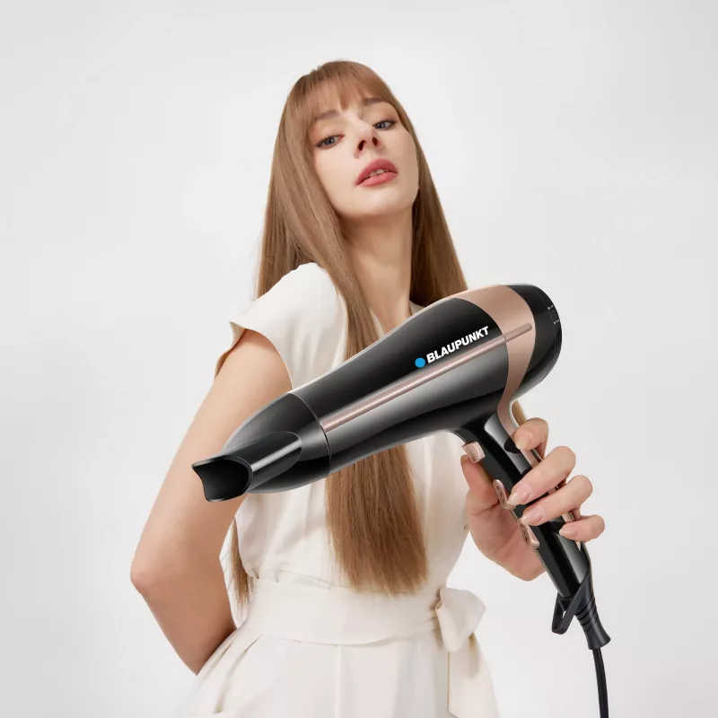 Secador de cabelo Blaupunkt HDD501BK 2000 W, preto