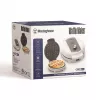 Máquina de waffles Westinghouse WKWMSL402 — máquina de waffles elétrica, aparelho de bancada compacto
