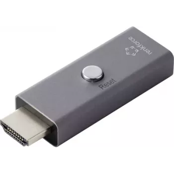 Renkforce Emulador EDID HDMI 8K 60Hz Caixa de alumínio ficha banhada a ouro DisplayPort (RF-6903182)