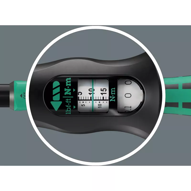 Chave Dinamométrica de Clique Wera 05075693001 Nm Mecânica 330 mm