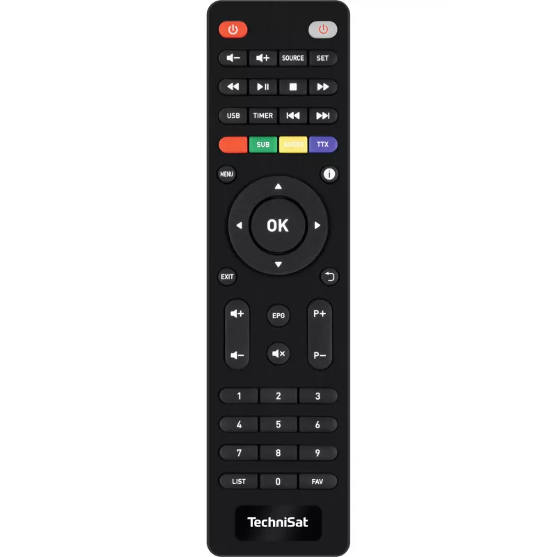Technisat Set-Top-Box, DVB-S, DVB-S2, Single-Tuner, SCR-Einkabelsystem (EN50494)/Unicable, Gravador USB (0000/4815)
