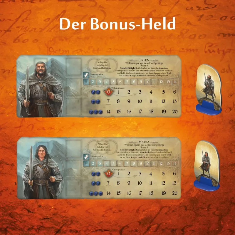 Die Legenden of Andor - Die Bonus-Box, expansão de jogo de tabuleiro