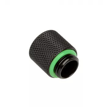 Peça de arrefecimento de computador BitsPower BP-MBWP-C60 – latão, preto/verde, profundidade 15 mm