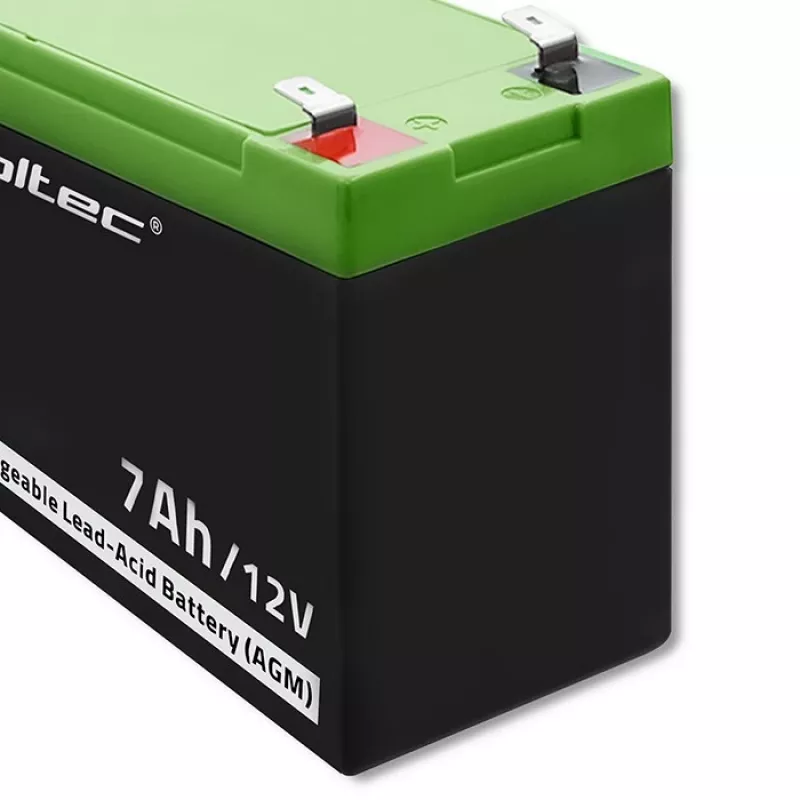 Bateria AGM Qoltec 53076 | 12V | 7Ah | segurança