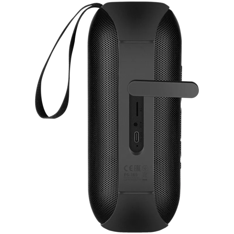 Coluna SVEN PS-165, preta (16 W, TWS, Bluetooth, microSD, 3000 mAh)