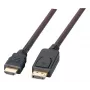 Cabo DisplayPort/HDMI EFB-Elektronik Full HD, A-A macho-macho, 2 m, preto Fabricante: EFB Elektronik (K5561SW.2V2)