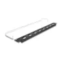 DeLOCK 67059 19 polegadas D-Type Patchpanel com alívio de tensão, 8 portas, 1HE, preto