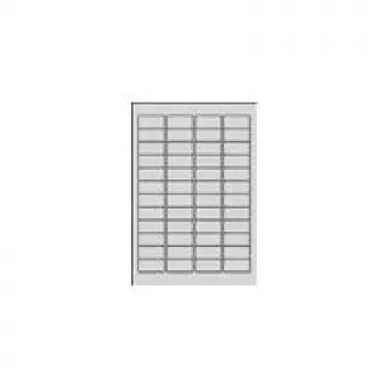 Avery Zweckform Avery - adesivo removível - branco - 45,7 x 21,2 mm 1200 etiqueta(s) (25 folhas x 48)