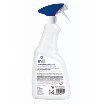 Desengordurante Mill Clean 555 ml — Mill desengordurante 555ml spray para remover manchas de gordura