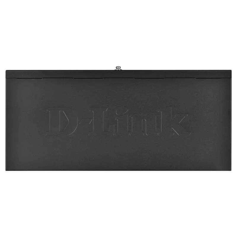 D-Link DGS-1210-08P/E Managed L2 Gigabit Ethernet (10/100/1000) Power over Ethernet (PoE) preto