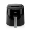 Fritadeira de ar quente Nedis KAAF160BK, cesto único, 4,2 L, 1300 W, preto