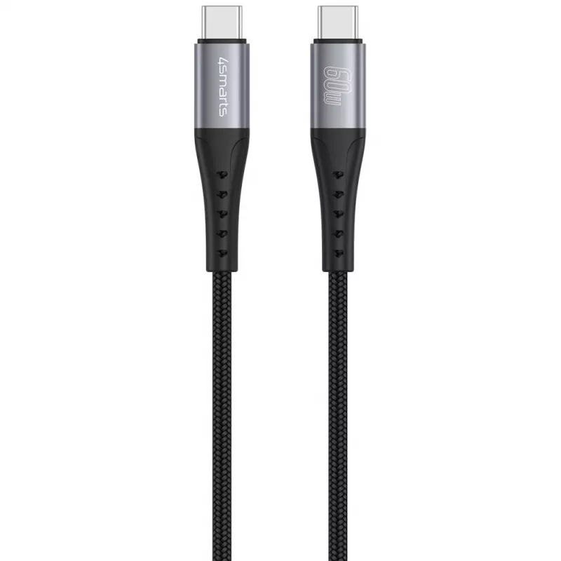Cabo USB 4smarts 541454 1,5 m USB-C preto