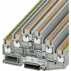 Borne de três andares push-in Phoenix Contact PT PT 2,5-PE/L/L cinzento conteúdo: 1 unidade (3210541)