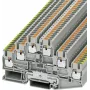 Borne de três andares push-in Phoenix Contact PT PT 2,5-PE/L/L cinzento conteúdo: 1 unidade (3210541)