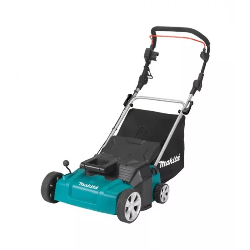 Makita UV3600 escarificador de relva 1800 W 40 L preto, ciano