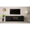 Móvel RTV GRANERO 200x56.7x35 preto/preto brilhante