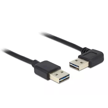 Cabo USB DeLOCK 85176 USB 2.0 0,5 m preto