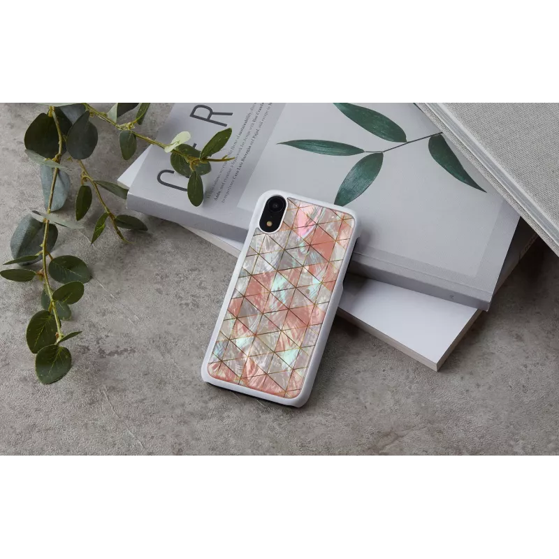 Capa para smartphone iKins para iPhone XR — capa de proteção diamante branca