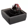 Keycap de alumínio ZOMOPLUS ferramenta de tortura manchada - preto/vermelho
