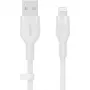 Cabo Belkin Cbl Scicone USB-A LTG 2M blc Branco USB A USB C Lightning