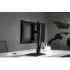Suporte de mesa para monitor Gembird MS-D1-01 de altura ajustável preto