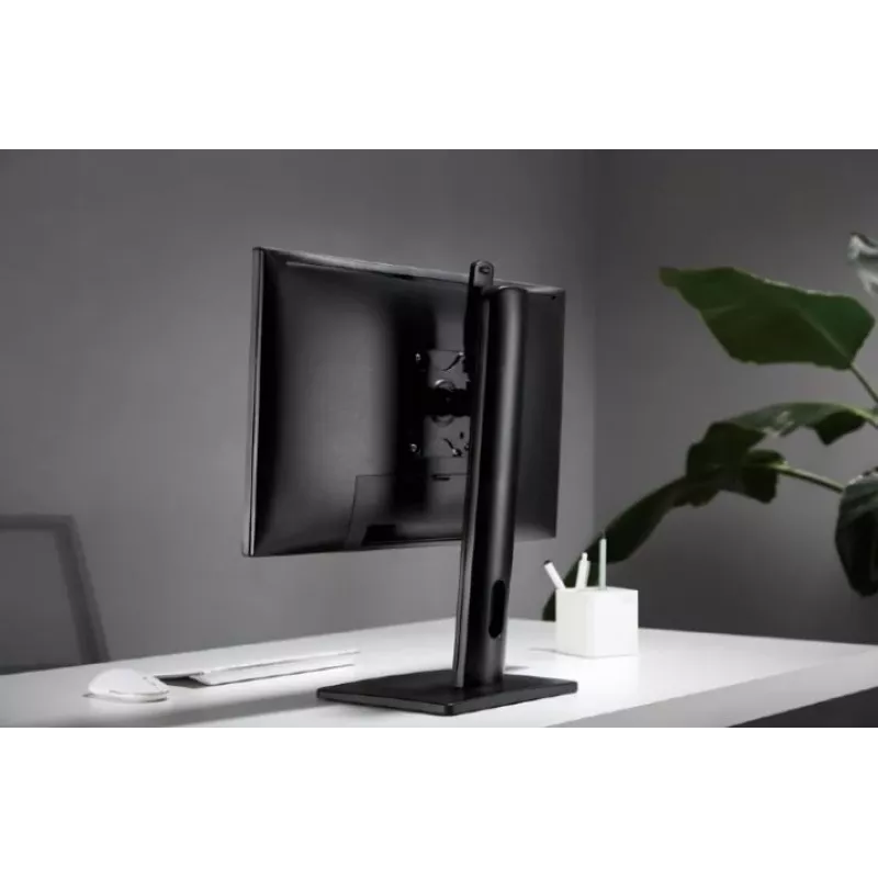 Suporte de mesa para monitor Gembird MS-D1-01 de altura ajustável preto