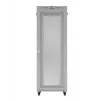 Armário rack 19 polegadas LANBERG FF01-8047-23SL 47U 800x1200 mm cinzento portas perfuradas