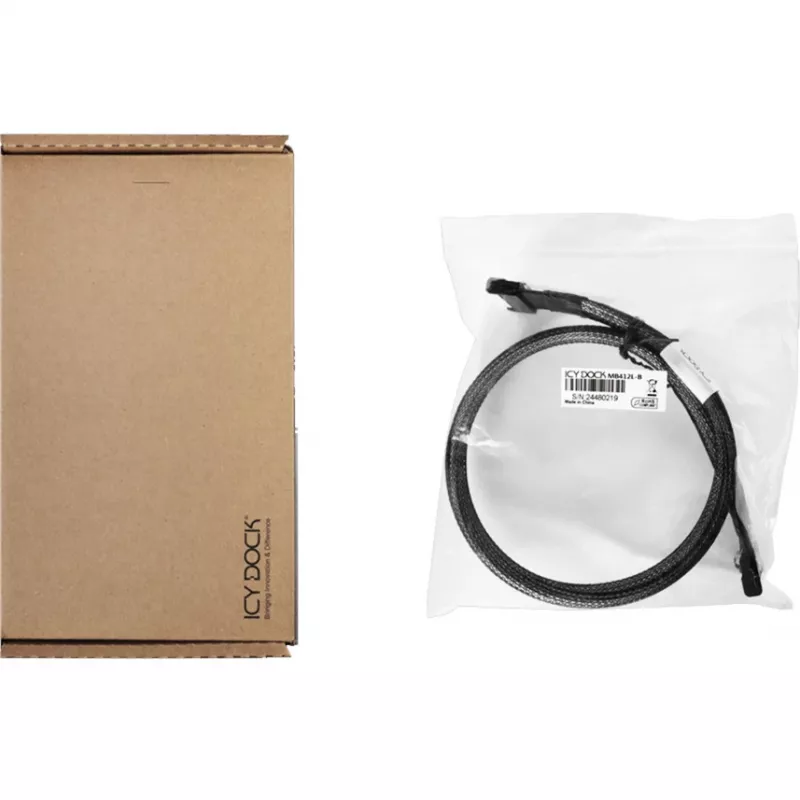 Adaptador de cabo ICY DOCK MCIO 8i SFF-TA-1016 para MCIO 8i SFF-TA-1016 (MB412L-B)