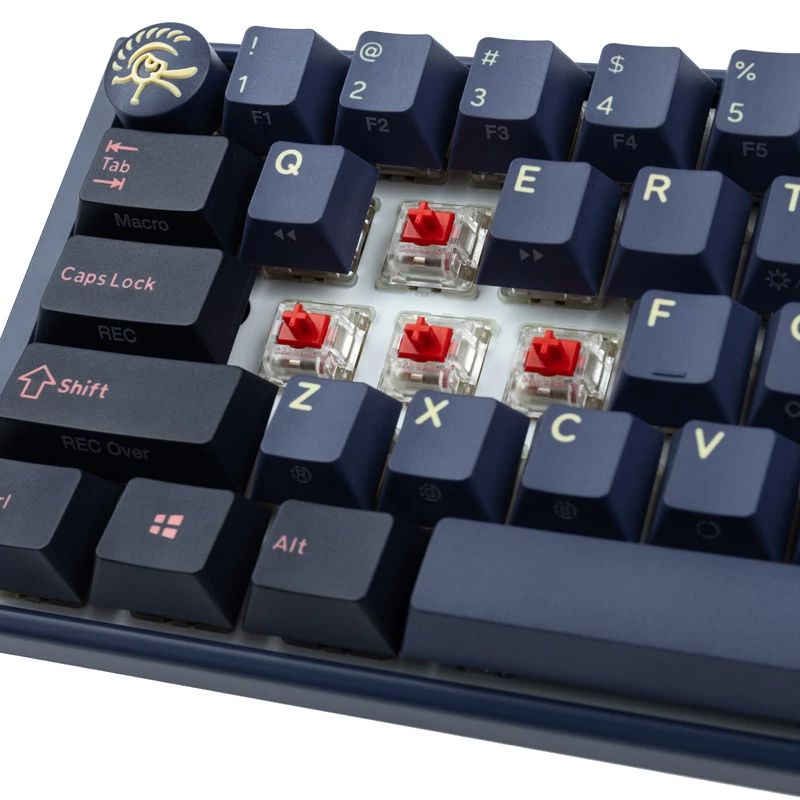 Ducky One 3 SF Teclado gaming USB QWERTY inglês azul