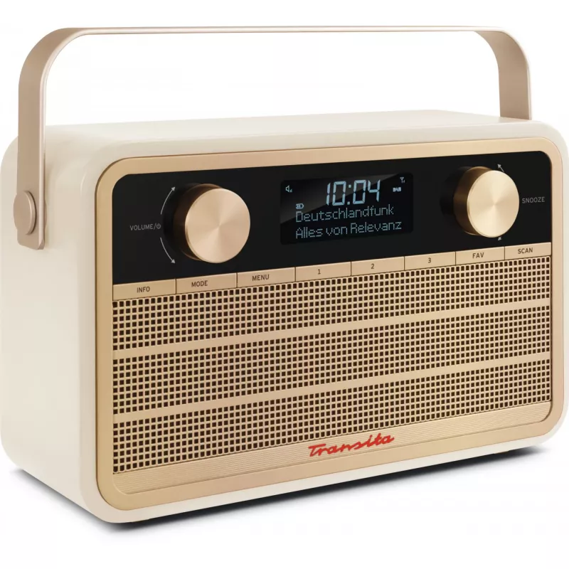 Emissor de rádio TECHNISAT Transita 120 bege (modelo 0001/3992)