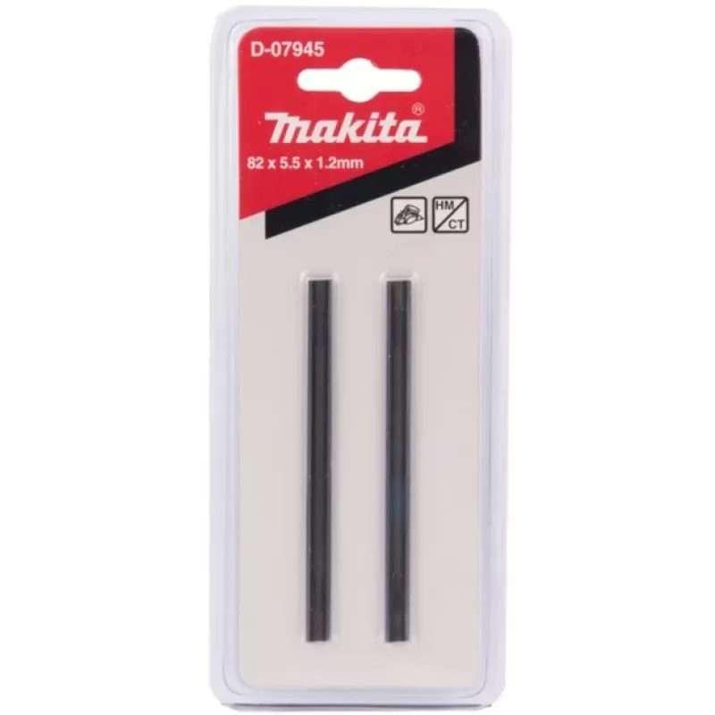 Lâmina de plaina TCT Makita 82 mini largura 82 mm carboneto de tungsténio