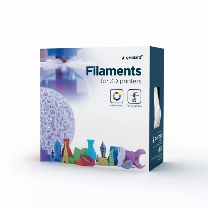 GEMBIRD 3DP-PLA1.75-01-PR Filamento Gembird PLA Roxo 1,75 mm 1 kg