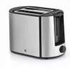 Torradeira WMF Bueno Pro 6 — 2 fatias, 870 W, prateado/preto