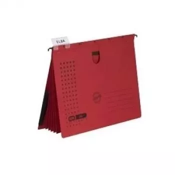 Organizador de documentos Elba ULTIMATE ORGANISAT. vermelho 100333013 formato A4