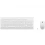Lenovo GX30W75336 510 conjunto sem fios de teclado e rato, 2,4 GHz nano USB, branco
