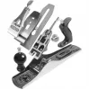 Plaina Stanley BAILEY Professional Aço cromado Preto 5 cm