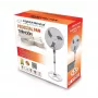 Esperanza EHF002WE, ventoinha de pé 16 polegadas, branco e cinzento