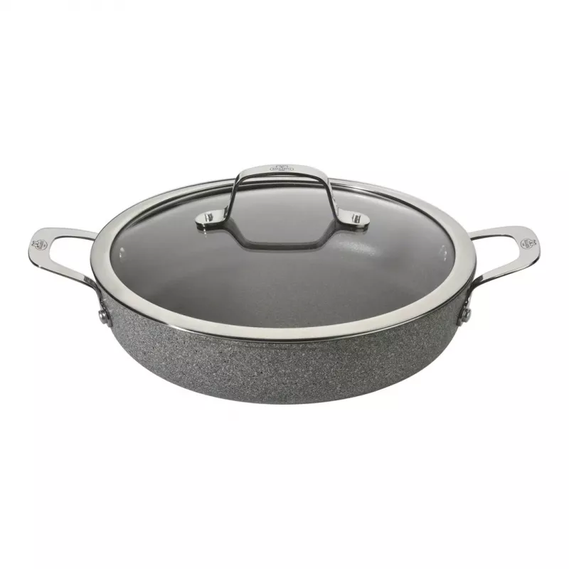 Frigideira Ballarini Salina Granitium, funda com 2 pegas, granito, 28 cm 75002-810-0