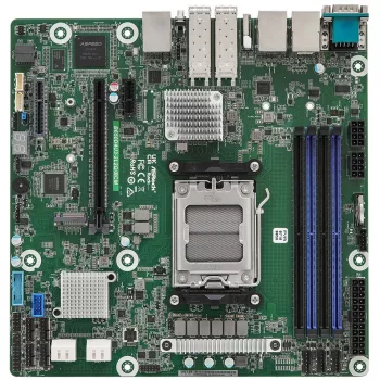 Placa-mãe ASRock B650D4U3-2L2Q/BCM AMD B650 Express Socket AM5 micro ATX