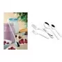 Conjunto de talheres Esmeyer Sylvia 12 peças aço inoxidável 18/0 cromado apto para máquina de lavar loiça