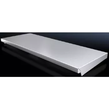Painel superior para rack Rittal AX 2474.010 — aço inoxidável, 760×300 mm