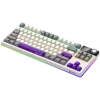 LORGAR KBP70TKLW, Teclado de gaming mecânico TKL sem fios Pro, bege, layout EN