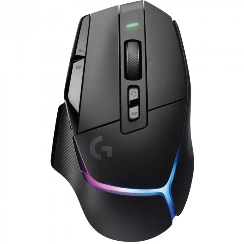 Logitech G G502 X PLUS - rato - ótico - 11 botões - sem fios - 2.4 GHz - recetor USB Logitech LIGHTSPEED - preto